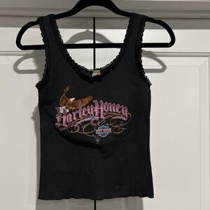 Vintage Harley Honey Tank
